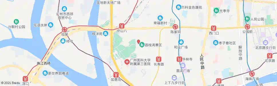 广州泮塘_公交站地图_广州公交_妙搜公交查询2025