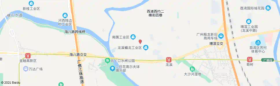 广州南边村_公交站地图_广州公交_妙搜公交查询2025