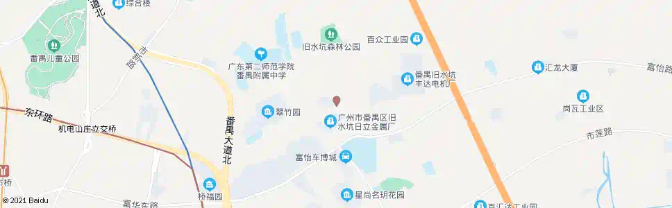 广州美食广场西门_公交站地图_广州公交_妙搜公交查询2025