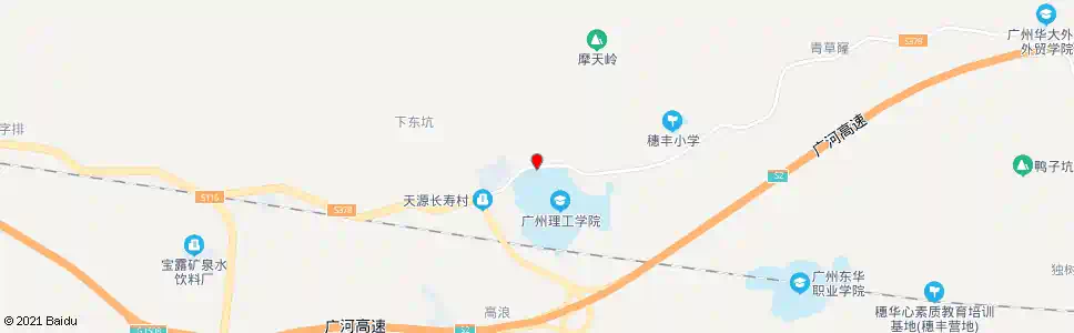 广州穗丰村_公交站地图_广州公交_妙搜公交查询2025