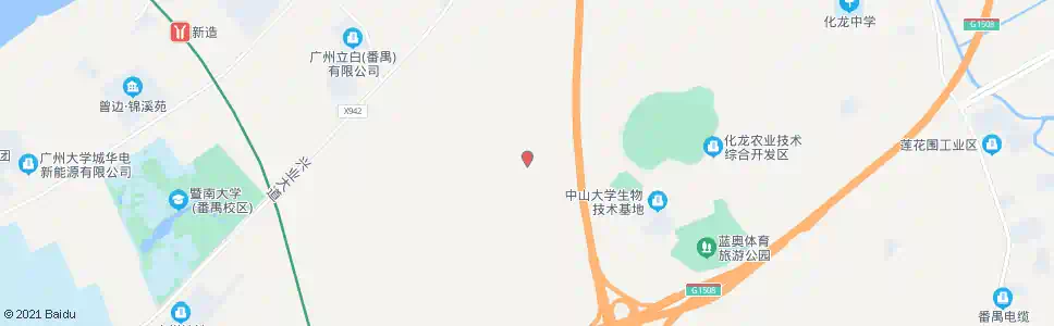 广州东西庄村_公交站地图_广州公交_妙搜公交查询2025