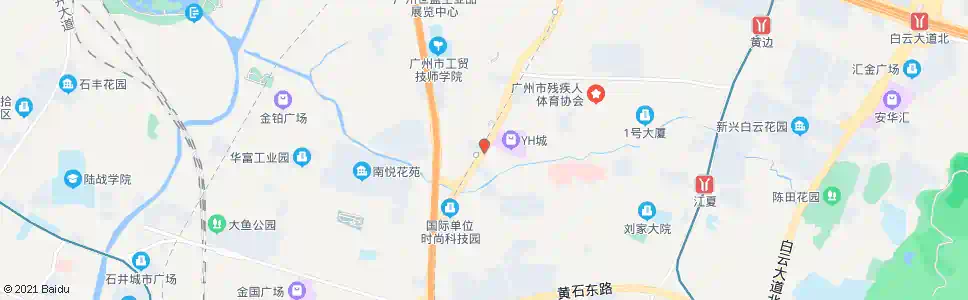 广州鹤边_公交站地图_广州公交_妙搜公交查询2025