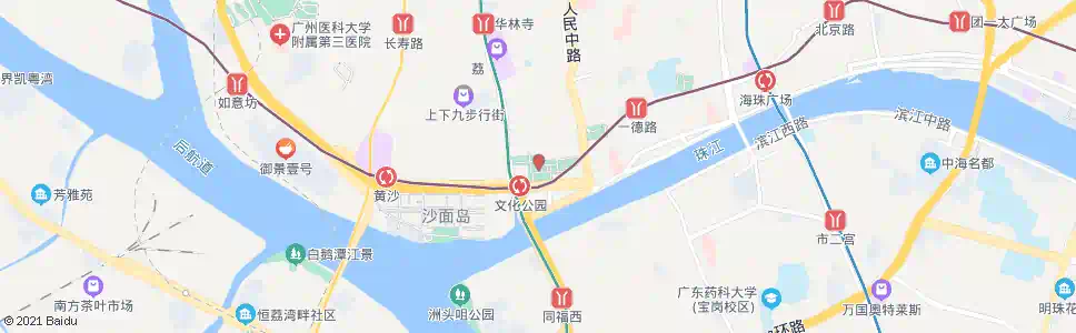 广州文化公园总站_公交站地图_广州公交_妙搜公交查询2025