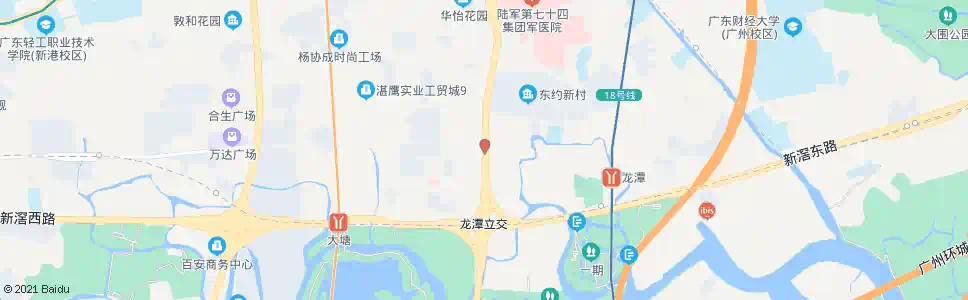 广州龙潭村_公交站地图_广州公交_妙搜公交查询2025