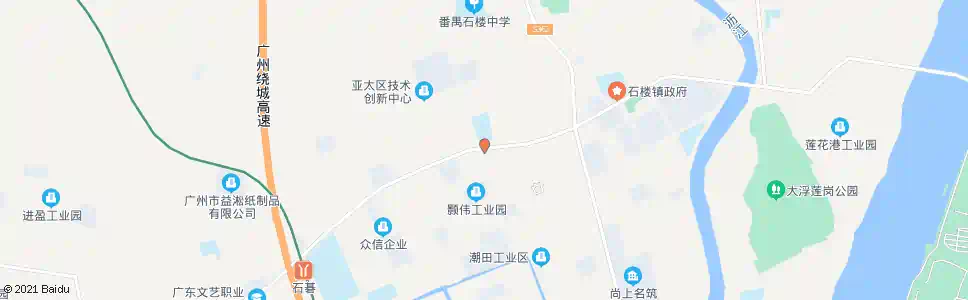 广州石楼镇服务中心_公交站地图_广州公交_妙搜公交查询2025