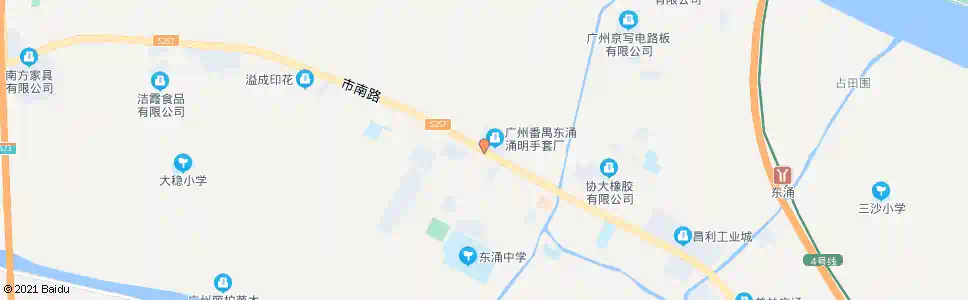 广州东涌镇标_公交站地图_广州公交_妙搜公交查询2025