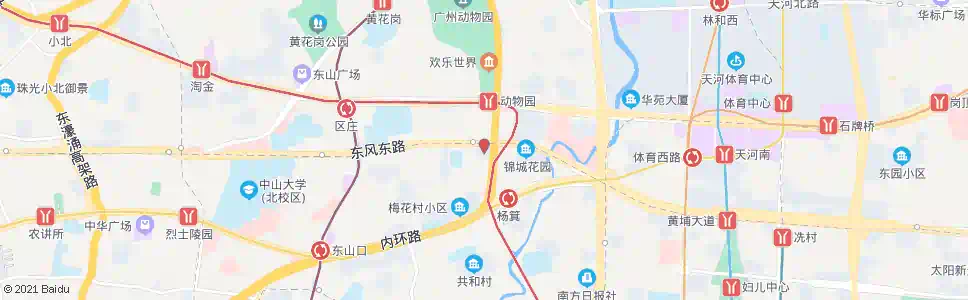 广州东峻广场_公交站地图_广州公交_妙搜公交查询2025