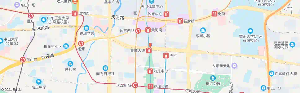 广州人民日报华南分社_公交站地图_广州公交_妙搜公交查询2025