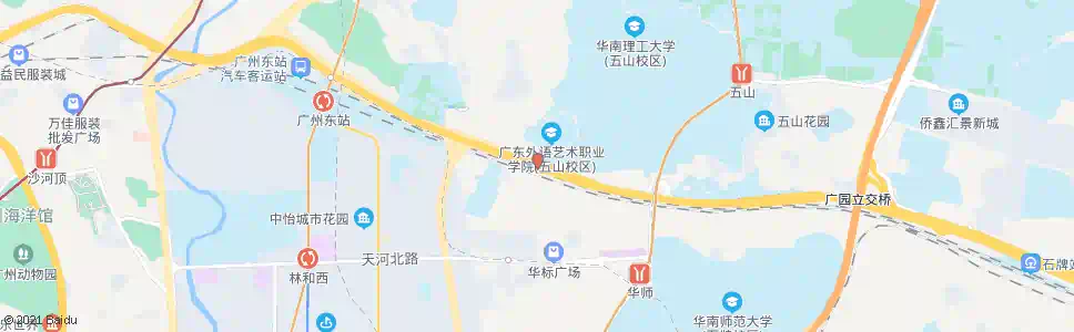 广州广园天寿路口东_公交站地图_广州公交_妙搜公交查询2025