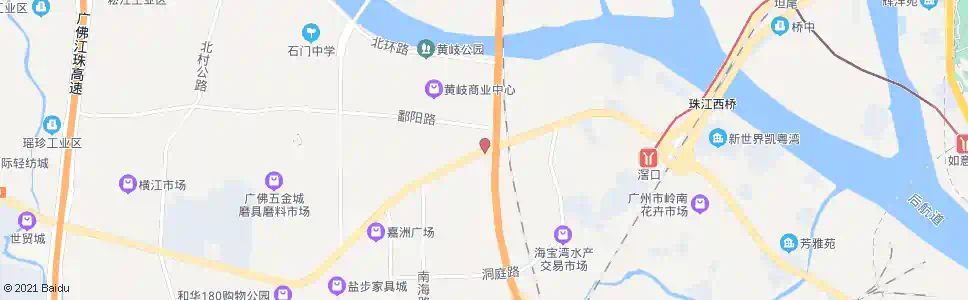 广州黄岐城区_公交站地图_广州公交_妙搜公交查询2025