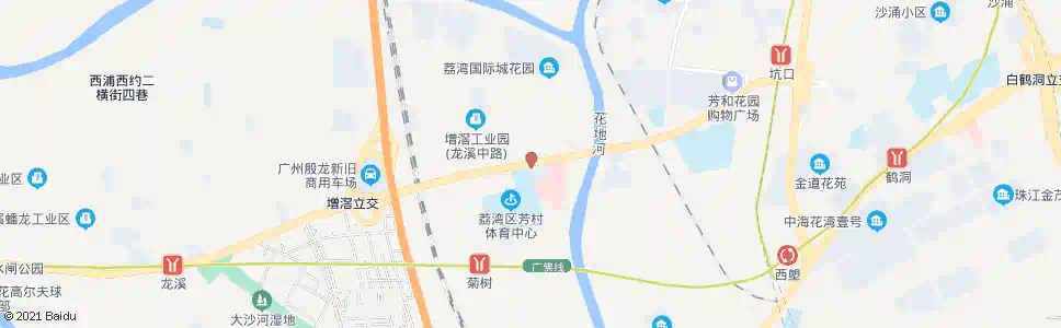 广州芳村体育中心_公交站地图_广州公交_妙搜公交查询2025