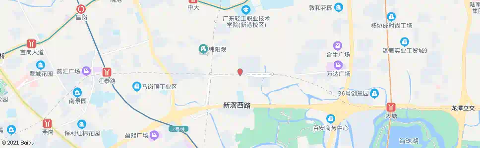 广州逸景路口_公交站地图_广州公交_妙搜公交查询2025