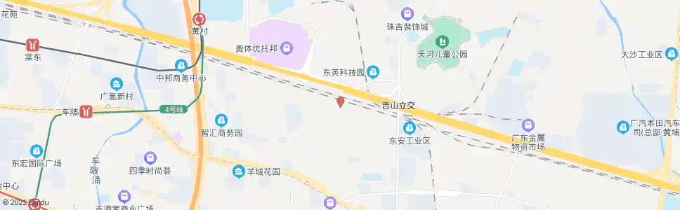 广州珠村总站_公交站地图_广州公交_妙搜公交查询2025