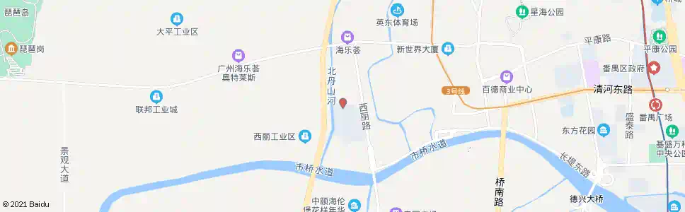 广州华侨城北门_公交站地图_广州公交_妙搜公交查询2025