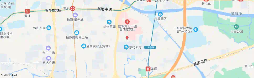 广州华保花园总站(中西医结合医院)_公交站地图_广州公交_妙搜公交查询2025