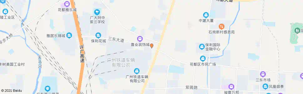 广州杨屋_公交站地图_广州公交_妙搜公交查询2025