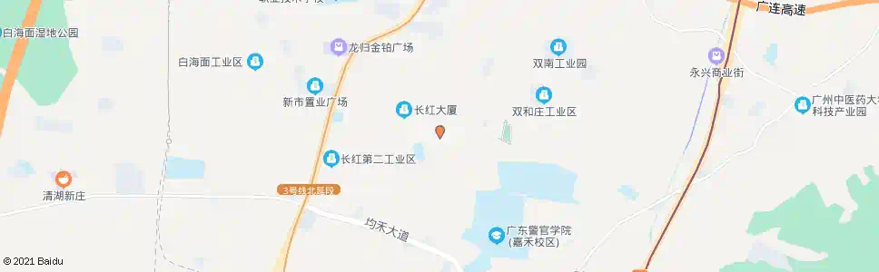 广州长红村总站_公交站地图_广州公交_妙搜公交查询2025