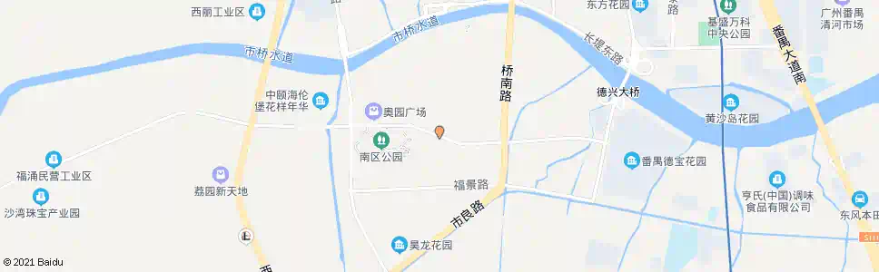 广州新世纪花园_公交站地图_广州公交_妙搜公交查询2025