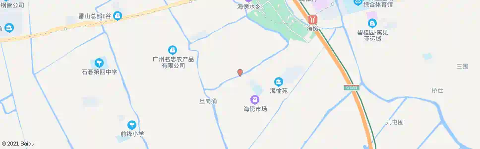 广州界涌桥_公交站地图_广州公交_妙搜公交查询2025