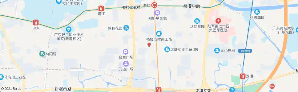 广州大塘西总站_公交站地图_广州公交_妙搜公交查询2025