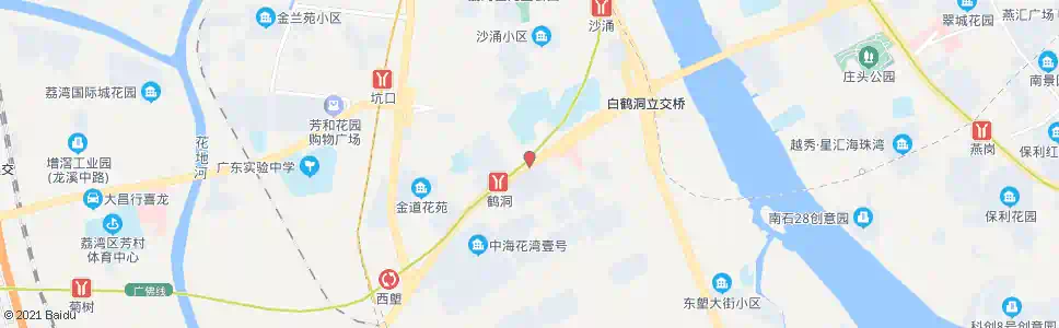 广州广州市培英中学_公交站地图_广州公交_妙搜公交查询2025