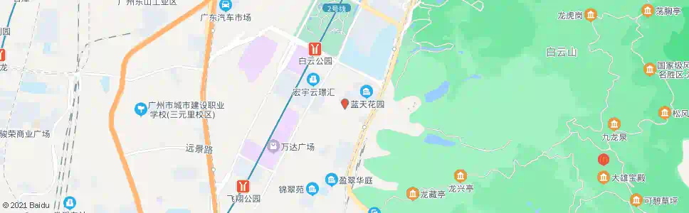 广州金信路_公交站地图_广州公交_妙搜公交查询2025