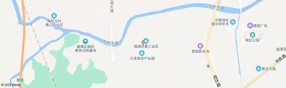 广州珠宝产业园_公交站地图_广州公交_妙搜公交查询2025