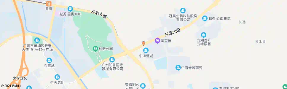 广州萝岗村口_公交站地图_广州公交_妙搜公交查询2025