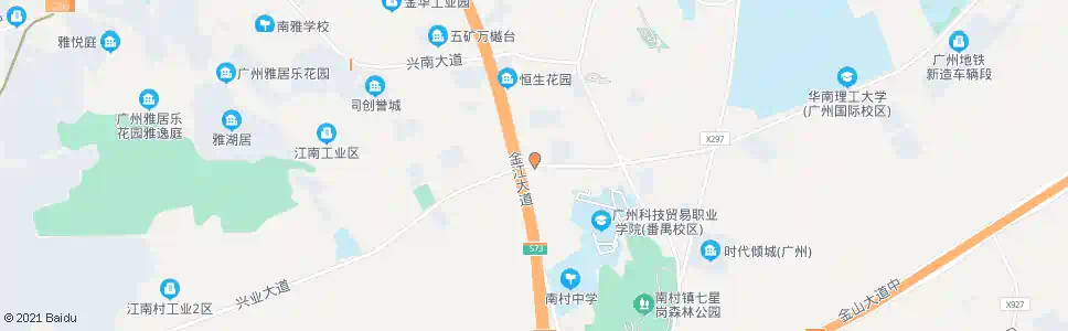 广州梅山村_公交站地图_广州公交_妙搜公交查询2025