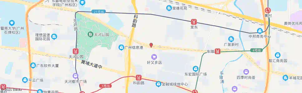 广州BRT棠下村_公交站地图_广州公交_妙搜公交查询2025