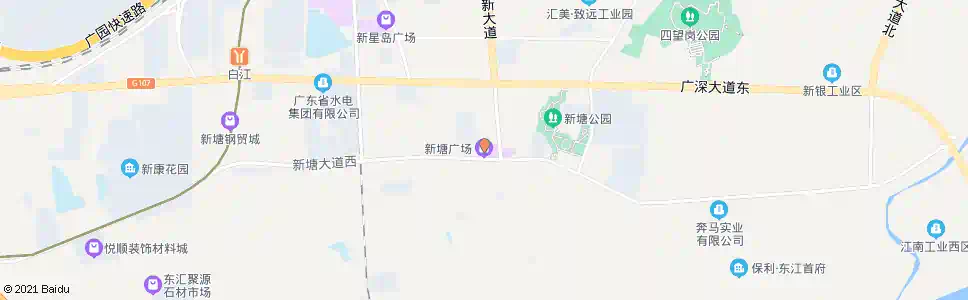 广州解放北路(新塘)_公交站地图_广州公交_妙搜公交查询2025