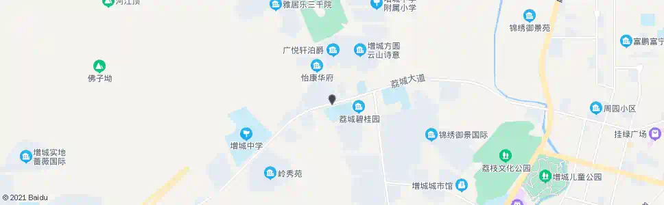 广州荔城三中_公交站地图_广州公交_妙搜公交查询2025