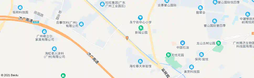 广州永顺大道(民兵路口)_公交站地图_广州公交_妙搜公交查询2025