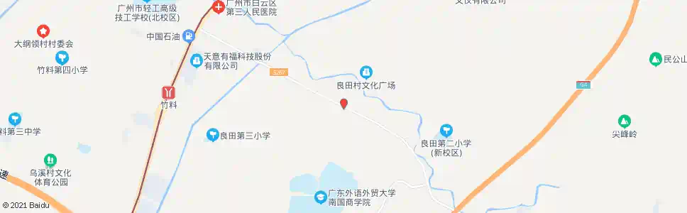 广州良沙路_公交站地图_广州公交_妙搜公交查询2025