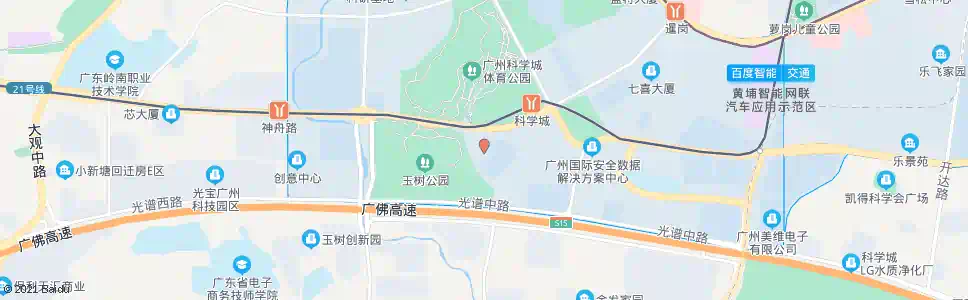 广州科学城华夏国际商务酒店_公交站地图_广州公交_妙搜公交查询2025