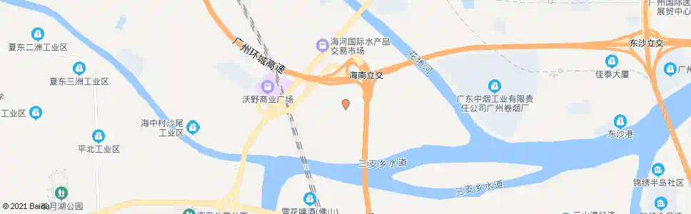 广州海南南丫东_公交站地图_广州公交_妙搜公交查询2025