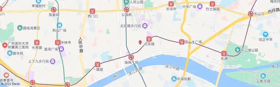 广州泰康路_公交站地图_广州公交_妙搜公交查询2025