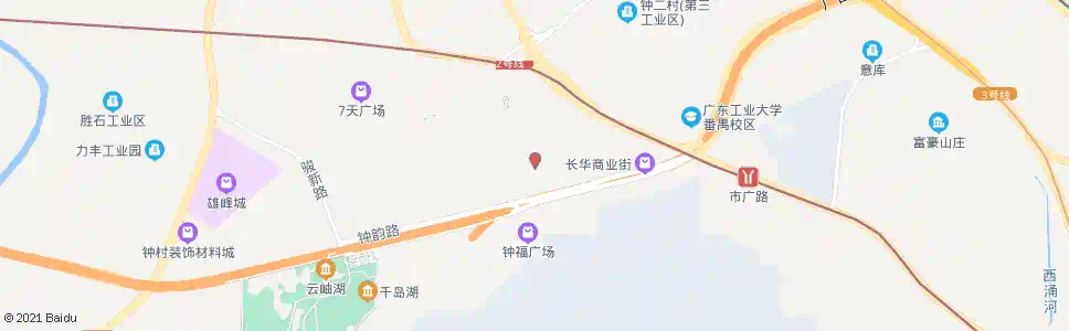 广州钟村中学_公交站地图_广州公交_妙搜公交查询2025