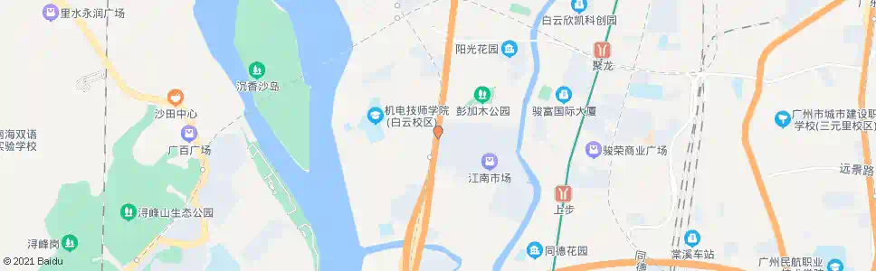 广州增槎路北_公交站地图_广州公交_妙搜公交查询2025