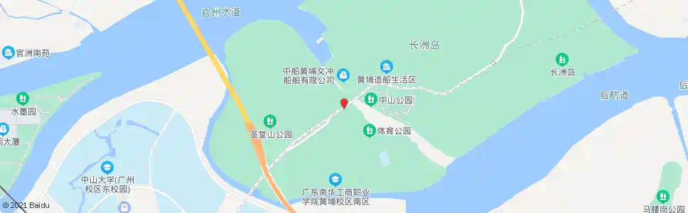 广州长江路口_公交站地图_广州公交_妙搜公交查询2025