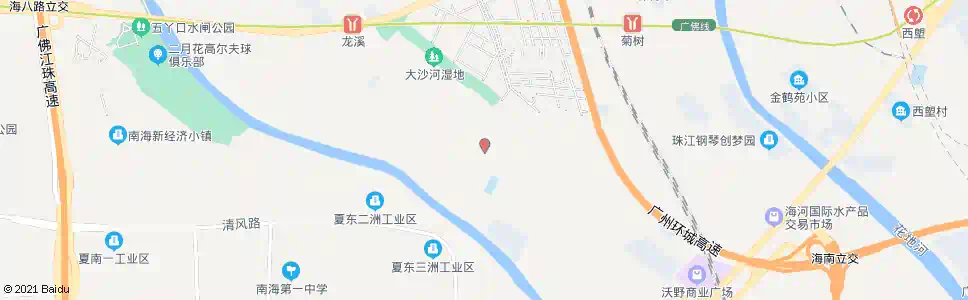 广州海中八路_公交站地图_广州公交_妙搜公交查询2025