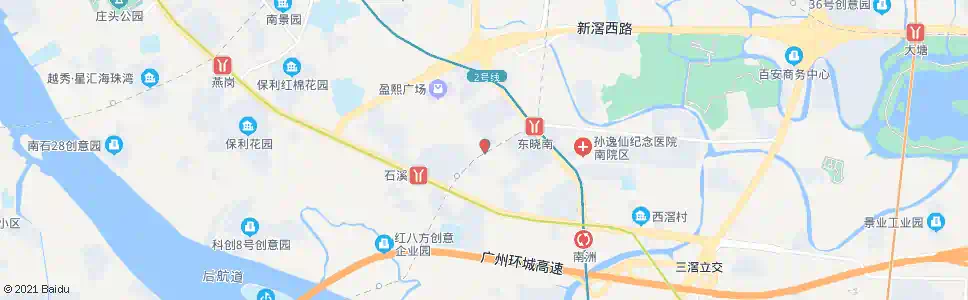 广州侨城花园_公交站地图_广州公交_妙搜公交查询2025