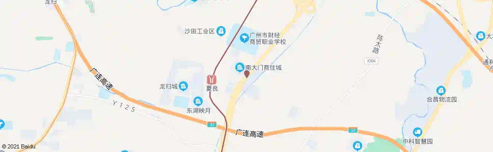广州广从路(夏良村口)_公交站地图_广州公交_妙搜公交查询2025