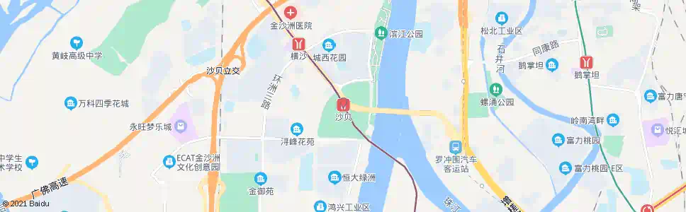广州沙贝站_公交站地图_广州公交_妙搜公交查询2025