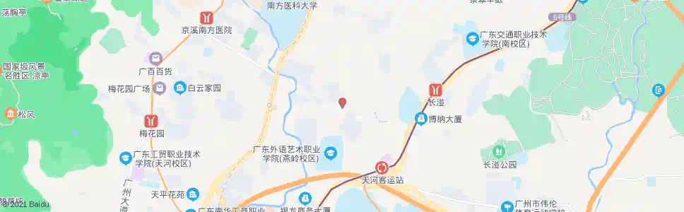 广州元岗路_公交站地图_广州公交_妙搜公交查询2025