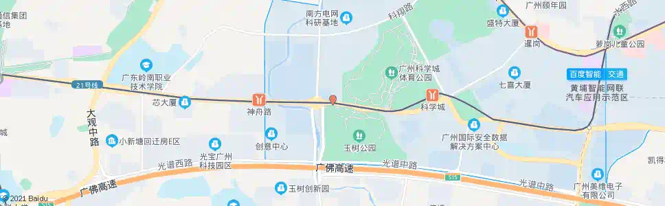 广州科学信息大厦_公交站地图_广州公交_妙搜公交查询2025