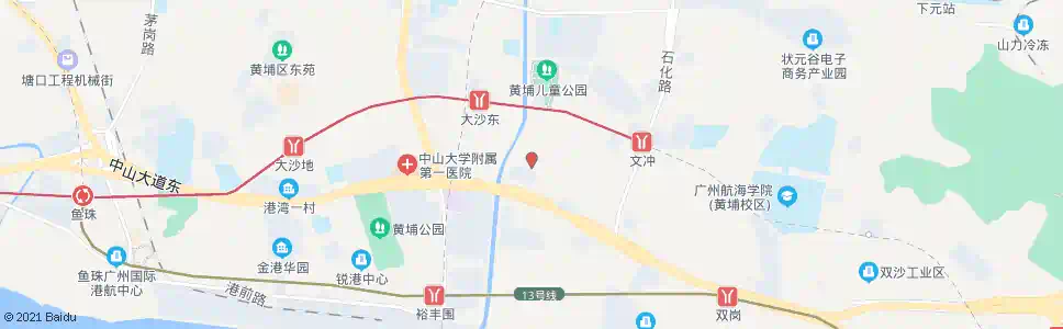 广州华辉路中_公交站地图_广州公交_妙搜公交查询2025