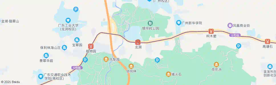 广州龙洞站_公交站地图_广州公交_妙搜公交查询2025