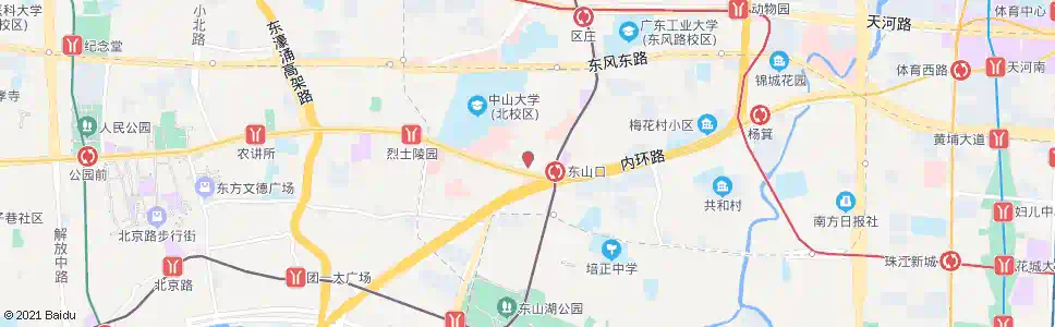 广州邮电大厦_公交站地图_广州公交_妙搜公交查询2025