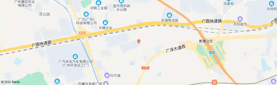 广州沧联二路_公交站地图_广州公交_妙搜公交查询2025